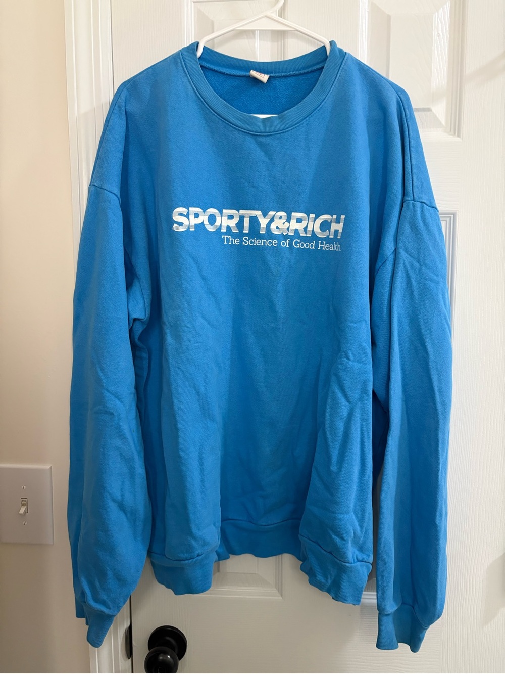 Sporty & Rich turquoise sweatshirt